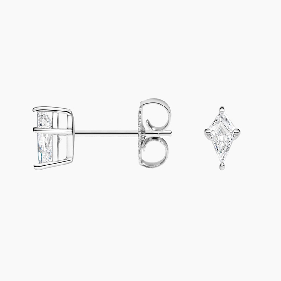 Bông Tai Kim Cương Moissanite Kite Stub Classic EBJWHLO5x10