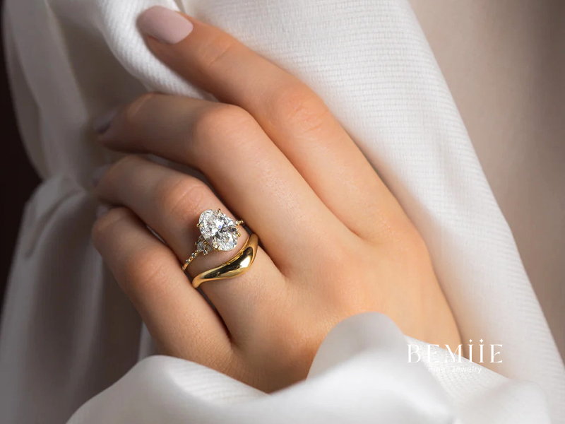 Nhẫn vàng thiết kế thể hiện cá tính người đeo