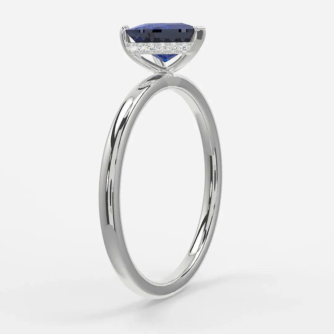Nhẫn cầu hôn Coeur Bleu - ERBD005-LSP