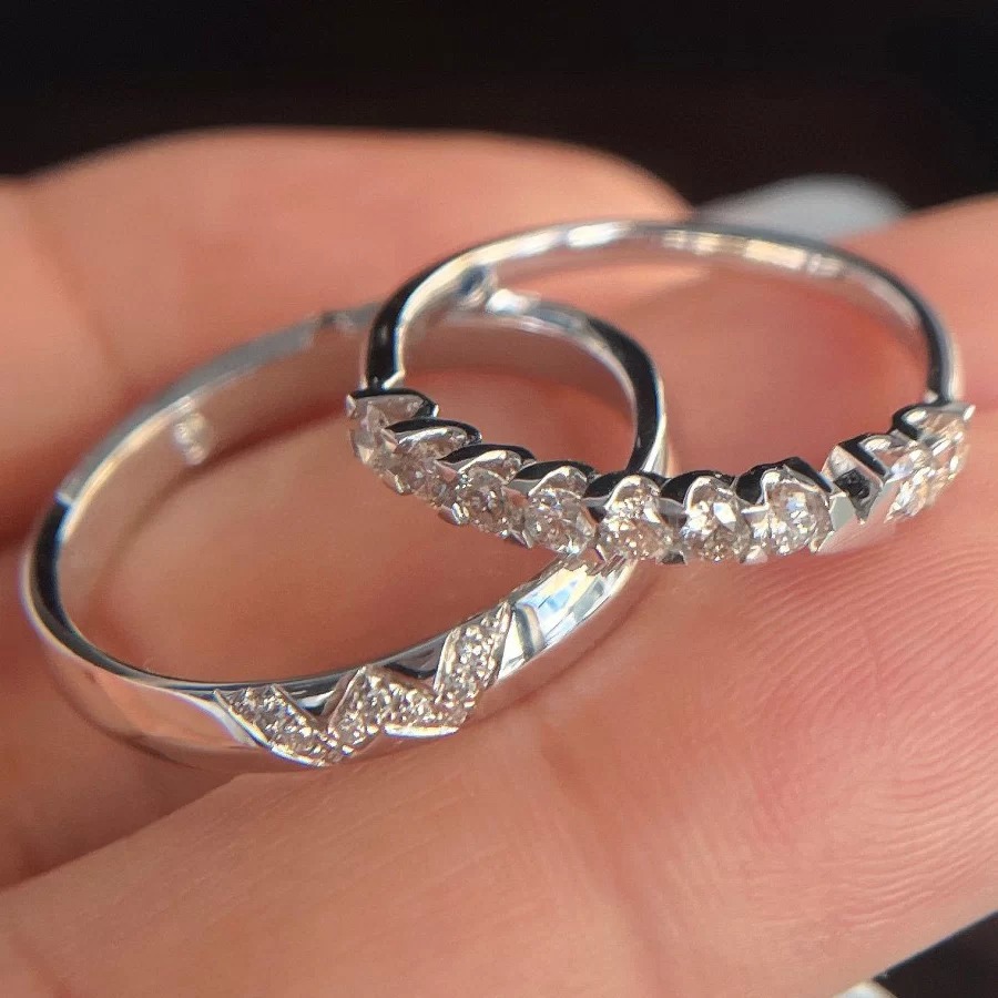 Nhẫn Cầu Hôn Oval Diamond